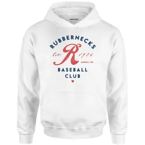 Akron Rubbernecks - Ohio - Vintage Defunct Baseball Teams - Unisex Hoodie