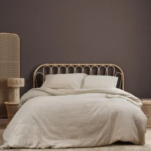 Ardor Boudoir Earth Double Gauze Linen Quilt Cover Set