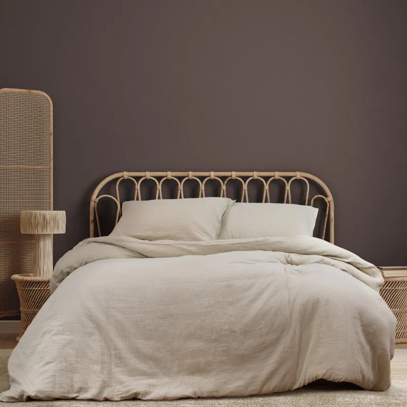 Ardor Boudoir Earth Double Gauze Linen Quilt Cover Set