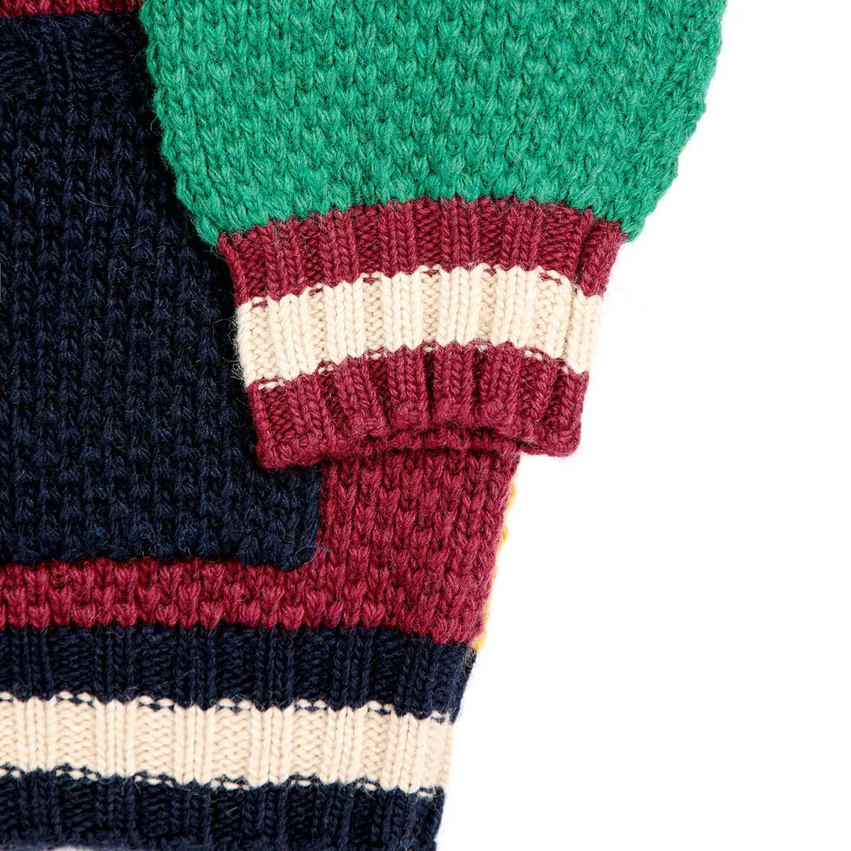 B.C Vintage Colour Block Cardigan by Bobo Choses