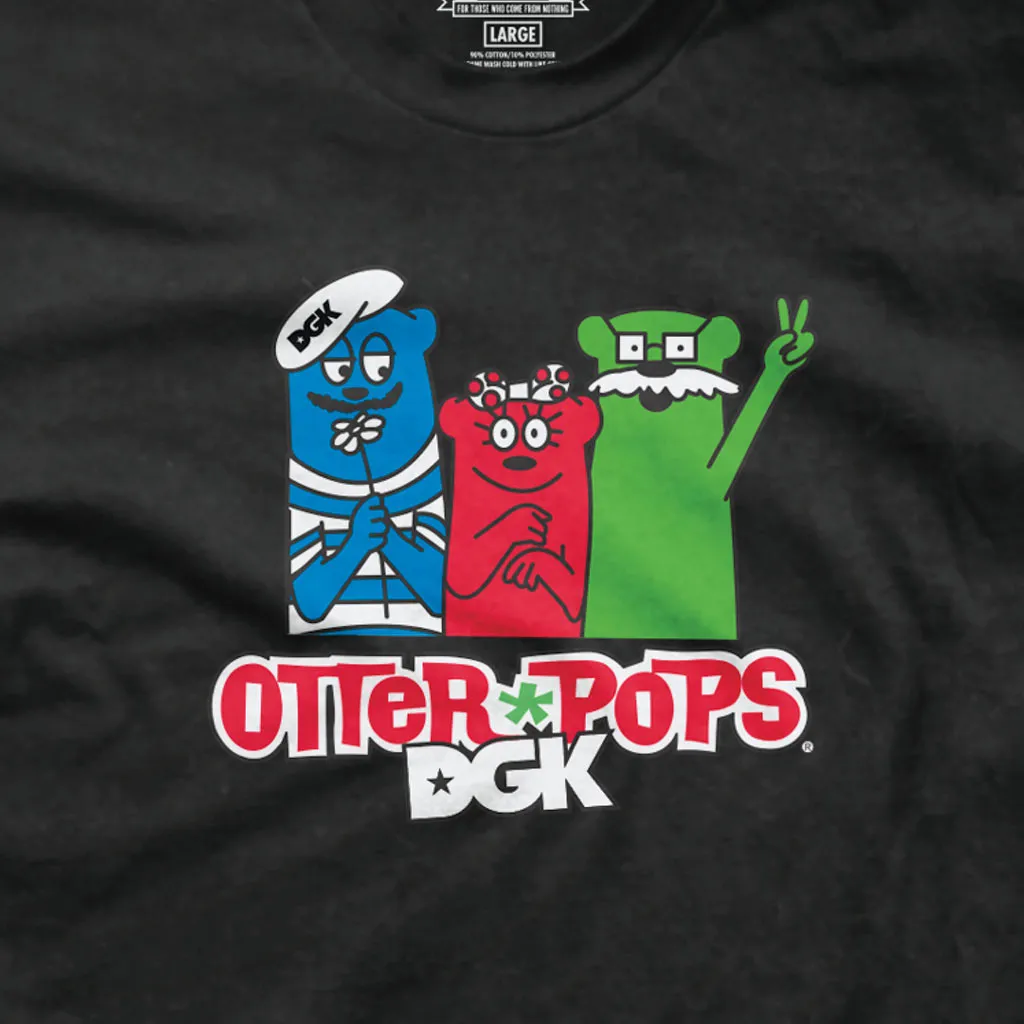 DGK x Otter Pops Youth Crew T-Shirts