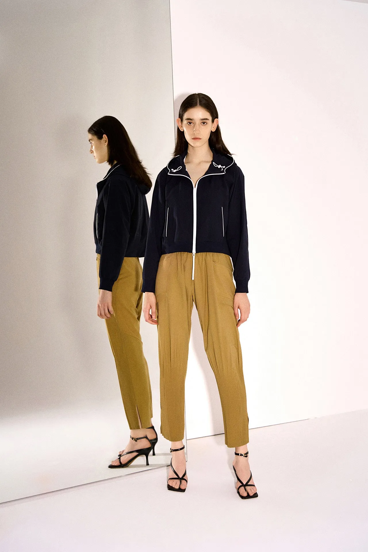 Expedition Stretch-Jersey Pants with Zippered Pockets