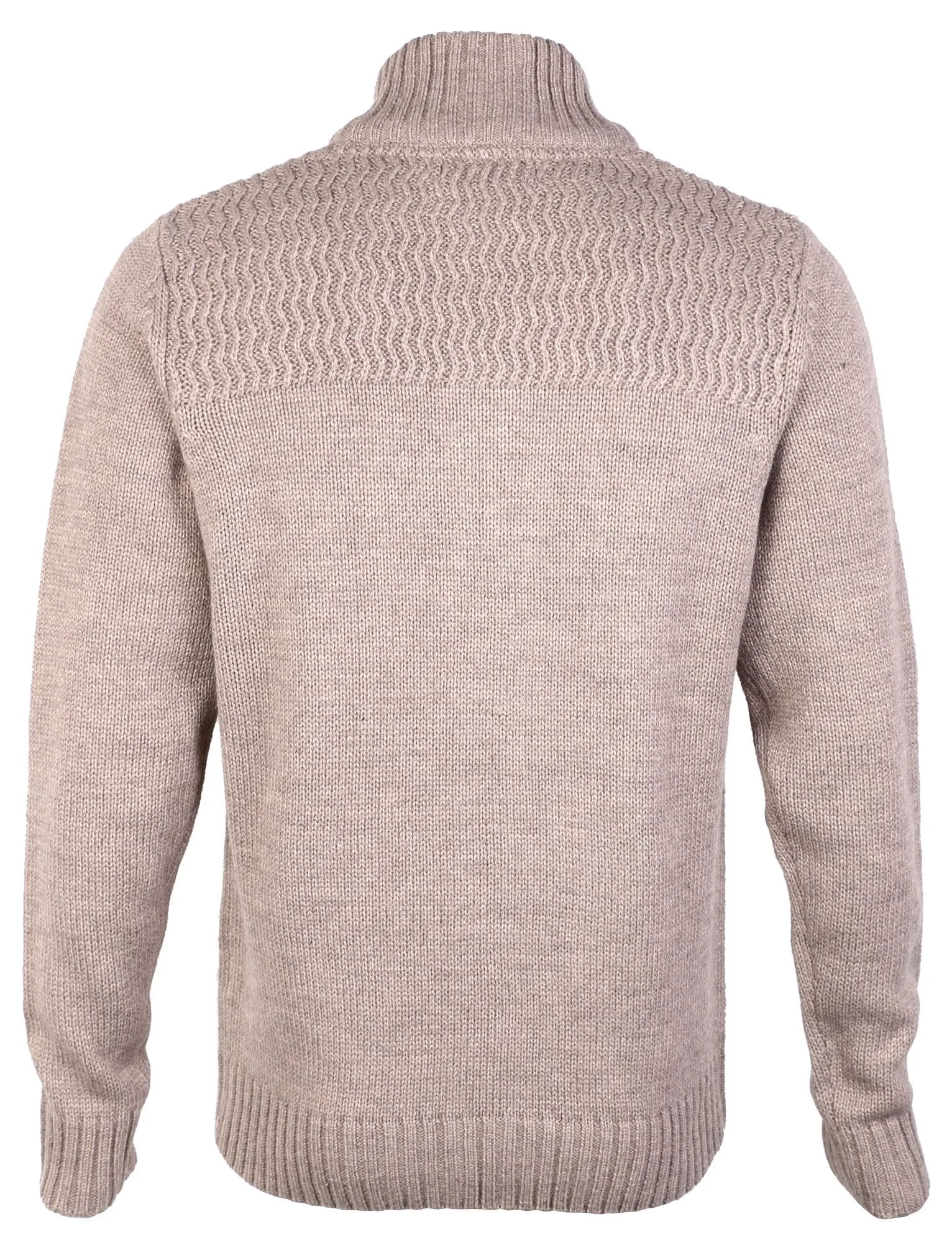 Kensington Eastside Tramore buttoned cardigan in Taupe Marl