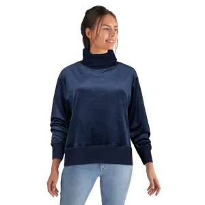 mySTYLE Women's Velour Turtleneck