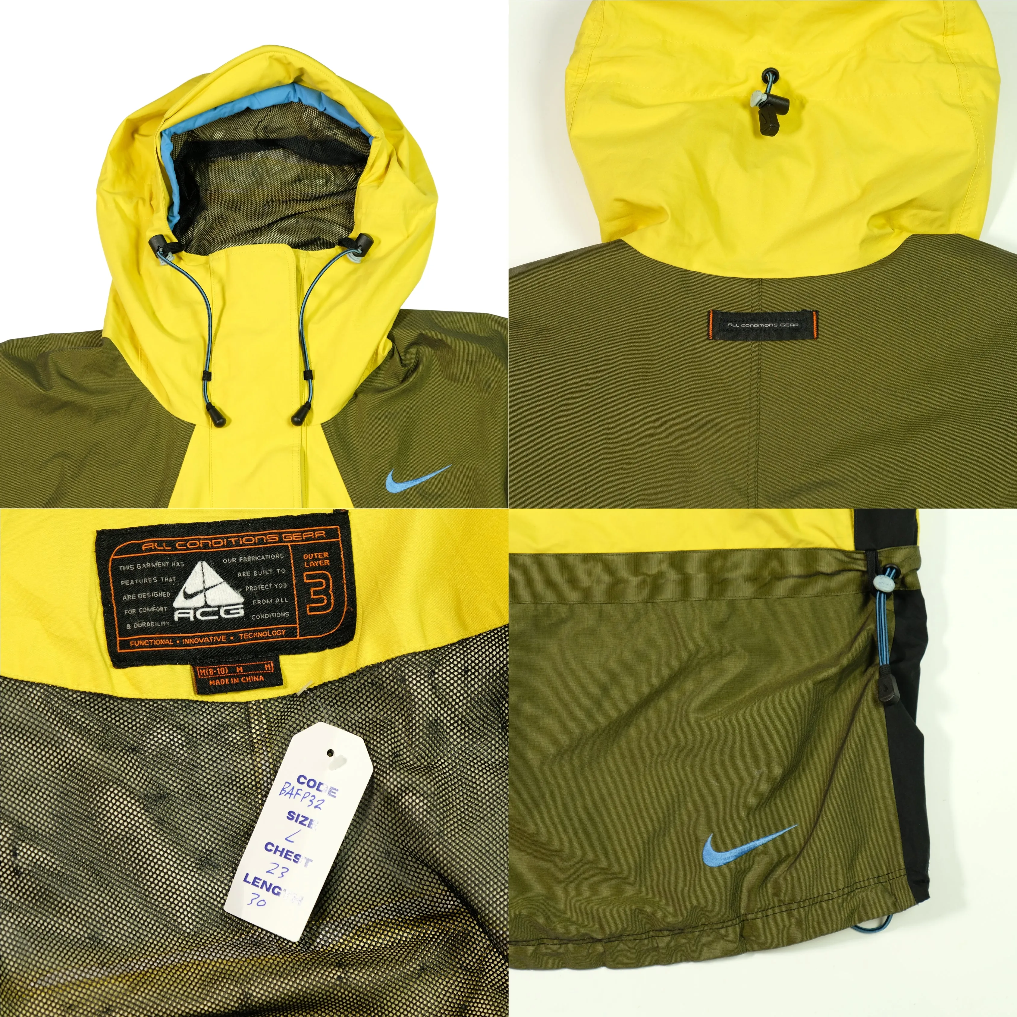 Nike ACG Storm-Fit 1990s Vintage Ski Jacket Large