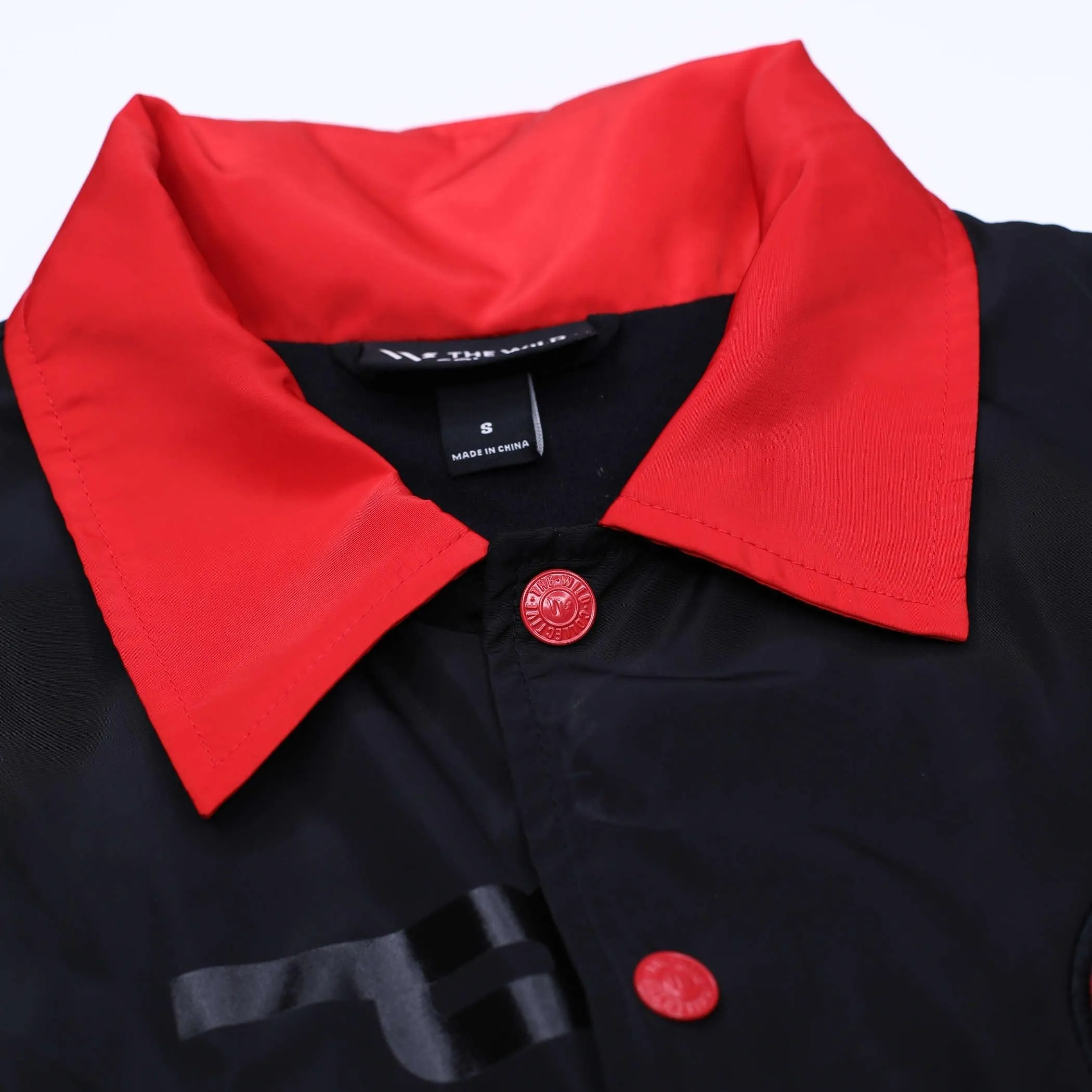 Portland Trail Blazers Wild Collective Back Pinwheel Coaches Jacket