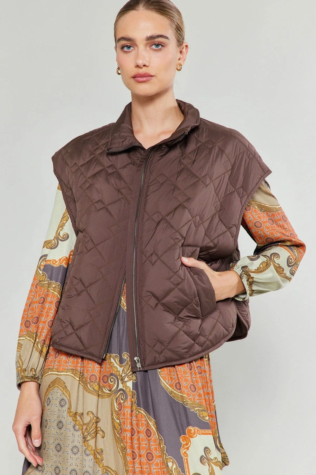 Quilted Margo Vest