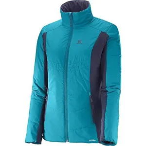 Salomon 2016/17 Womens Drifter Mid Jacket (Kouak Blue/Nightshade Grey - S)