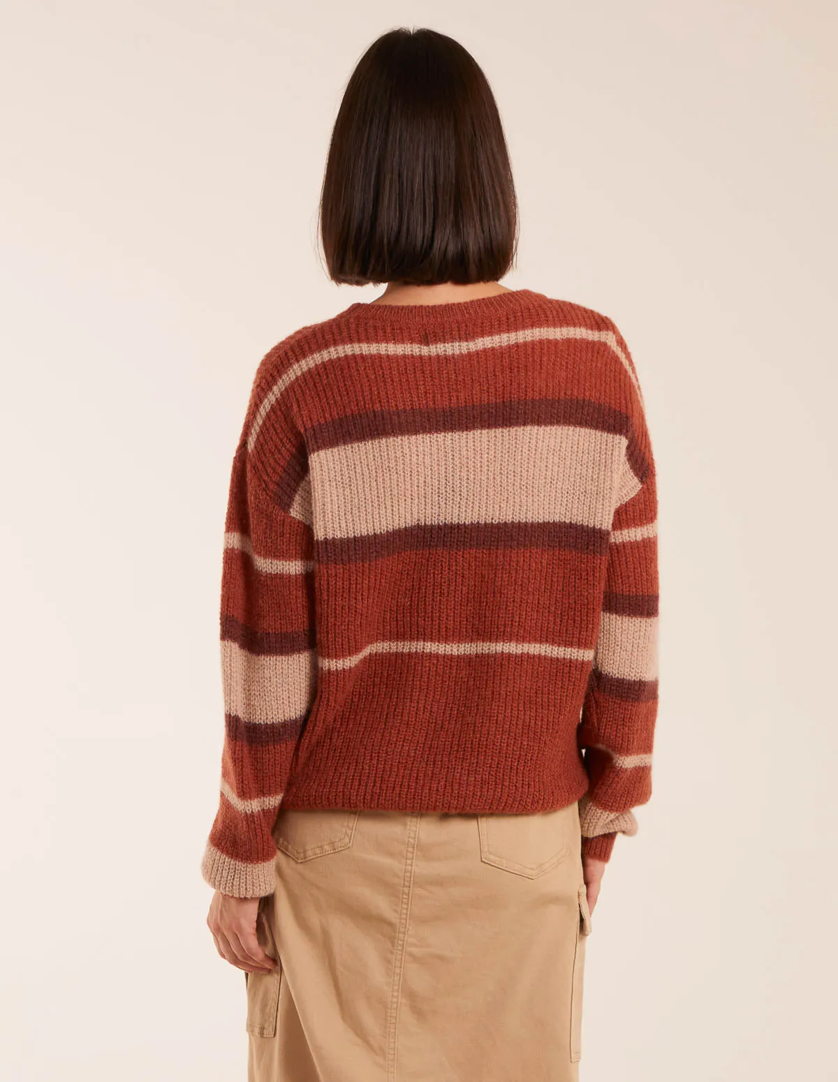 Striped Print Jumper