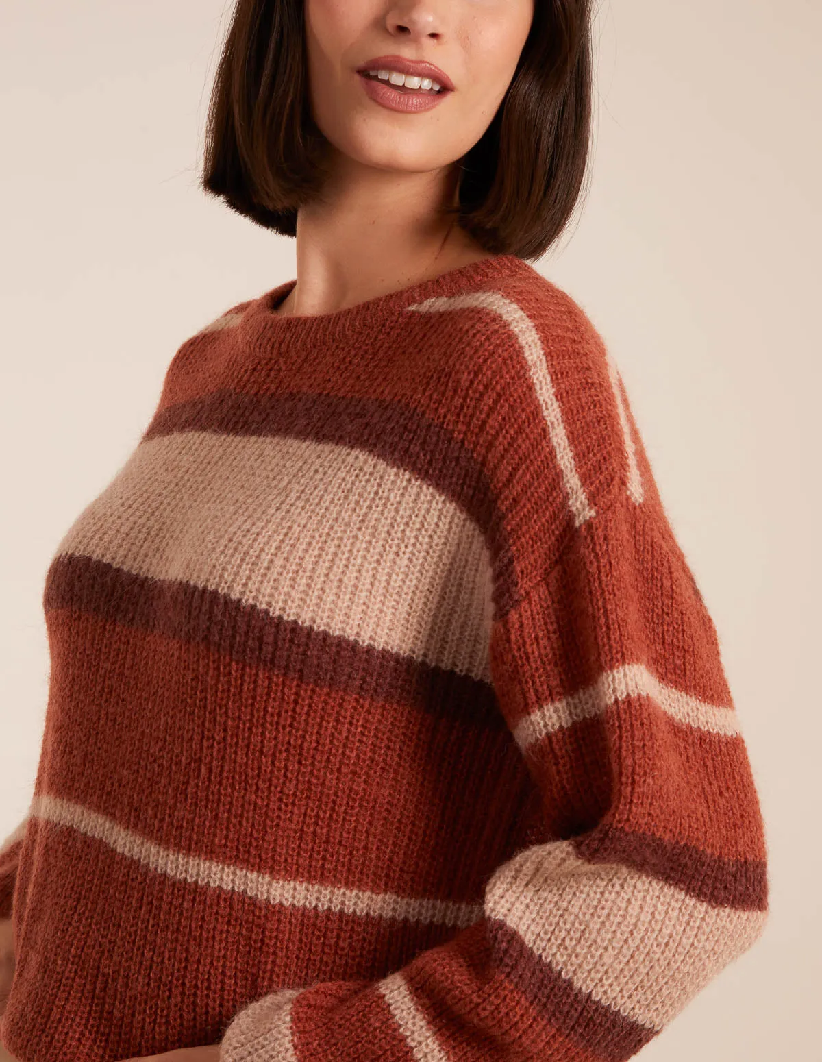 Striped Print Jumper