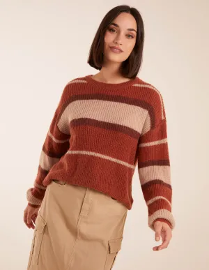Striped Print Jumper