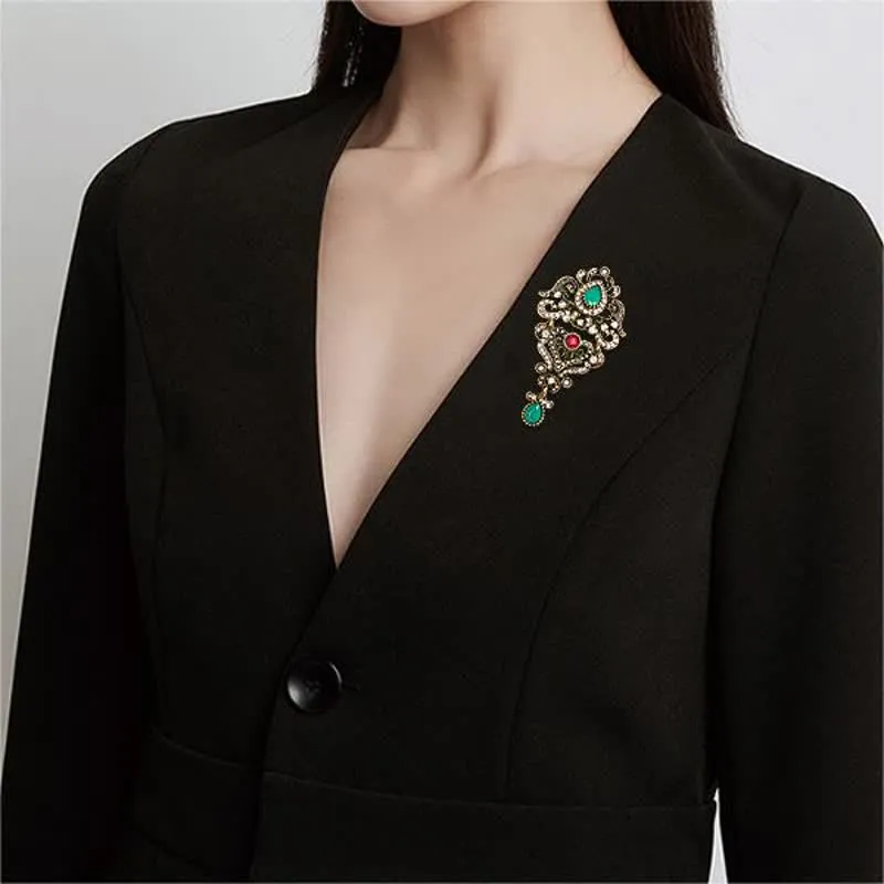 Women's Classical Waterdrop Banquet Brooch